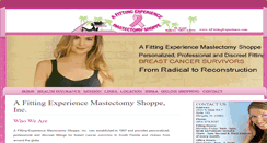 Desktop Screenshot of afittingexperience.com